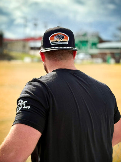 Red Dirt Hat "Buddy" Black Cap