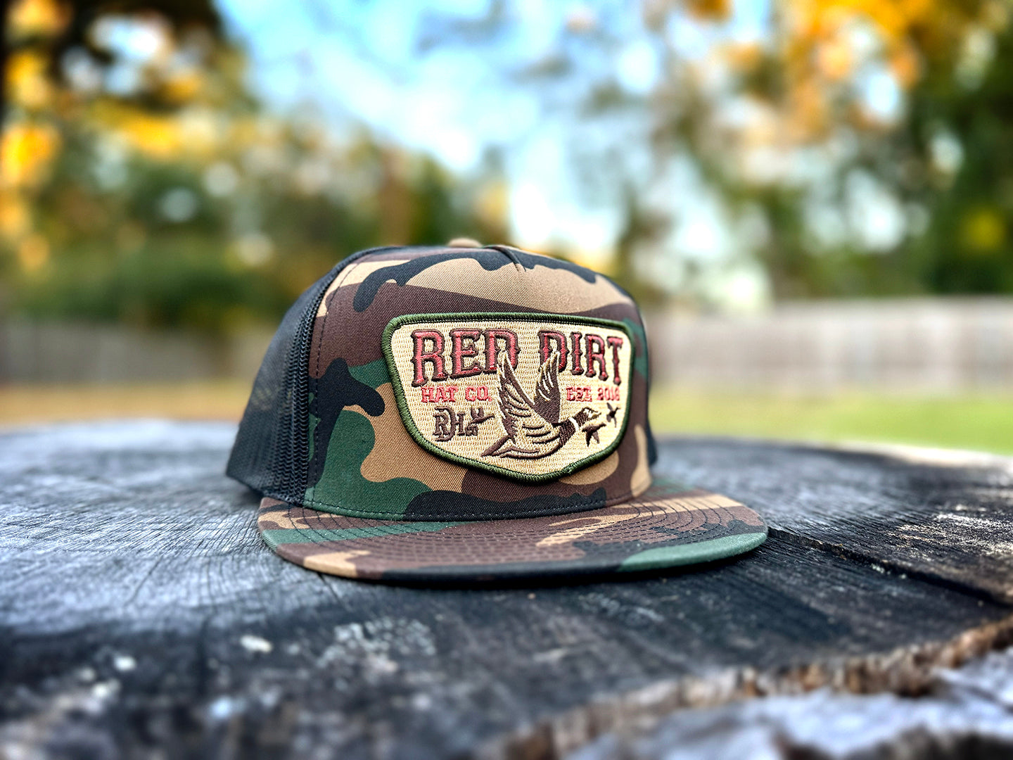 Red Dirt Hat "Fly South" Camo Hat