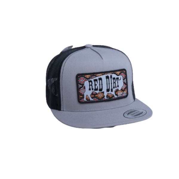 Red Dirt Hat Co "Great White Buffalo" Cap