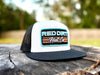 Red Dirt Hat "Between The Lines" Black Cap