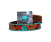 Myra Bag Tropical Forest Hand-Tooled Belt