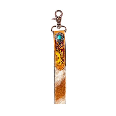 Myra Bag "With Love" Hand-tooled Key Fob