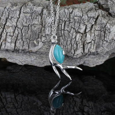 Montana Silversmith Pursue the Wild Hidden Treasure Turquoise Necklace