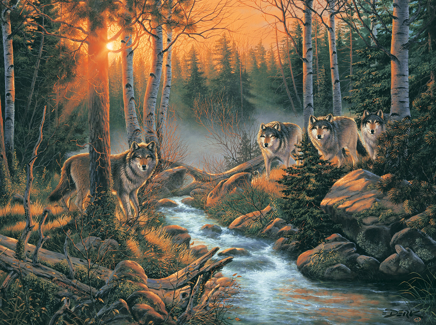 Forest Shadows Puzzle