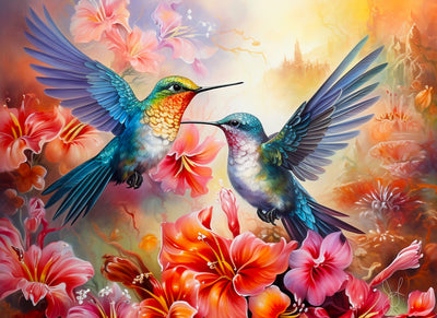 Hummingbird Love Puzzle