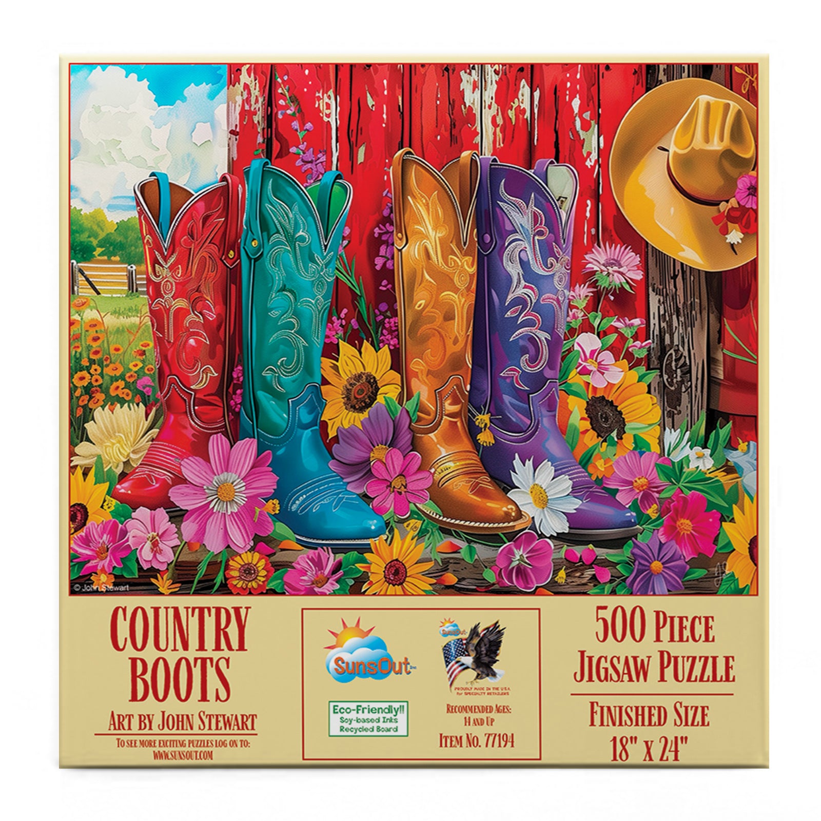 Country Boots Puzzle