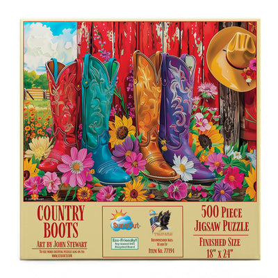 Country Boots Puzzle