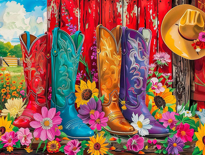Country Boots Puzzle