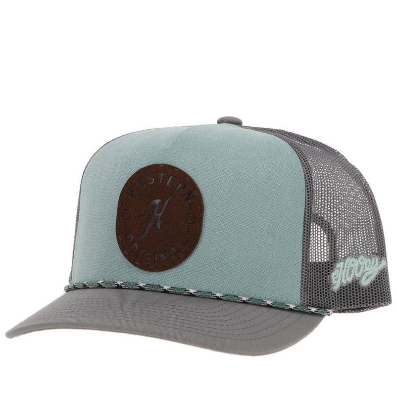 Hooey "Spur" Leather Patch Cap