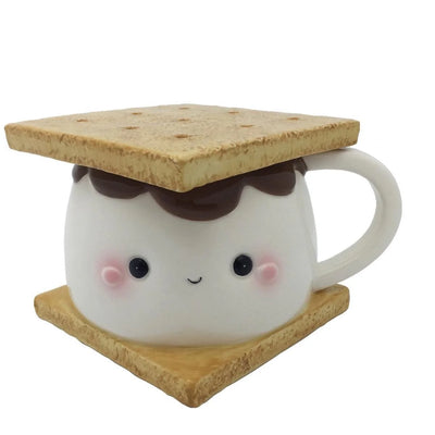 Streamline Marshmallow S'More Mug with Lid