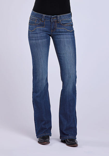 Stetson Women's Plain Back Pocket Western Jean