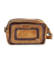 Bed Stu "Shy" Pecan Teak Rustic Rectangler Crossbody