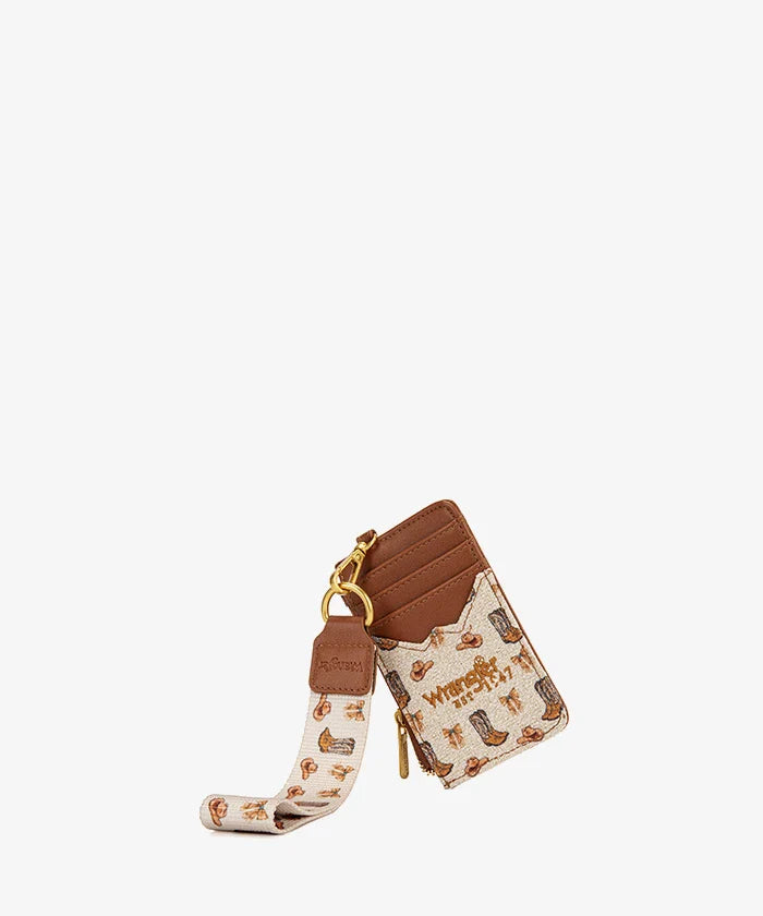 Montana West Wrangler Rodeo Icons Western Wristlet Cardholder