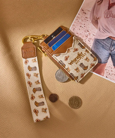 Montana West Wrangler Rodeo Icons Western Wristlet Cardholder