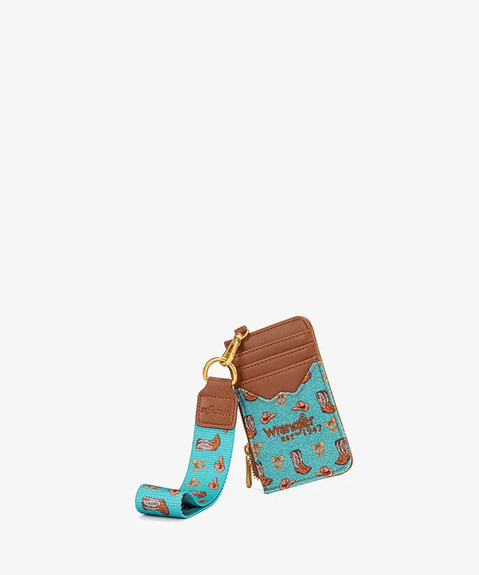 Montana West Wrangler Rodeo Icons Western Wristlet Cardholder