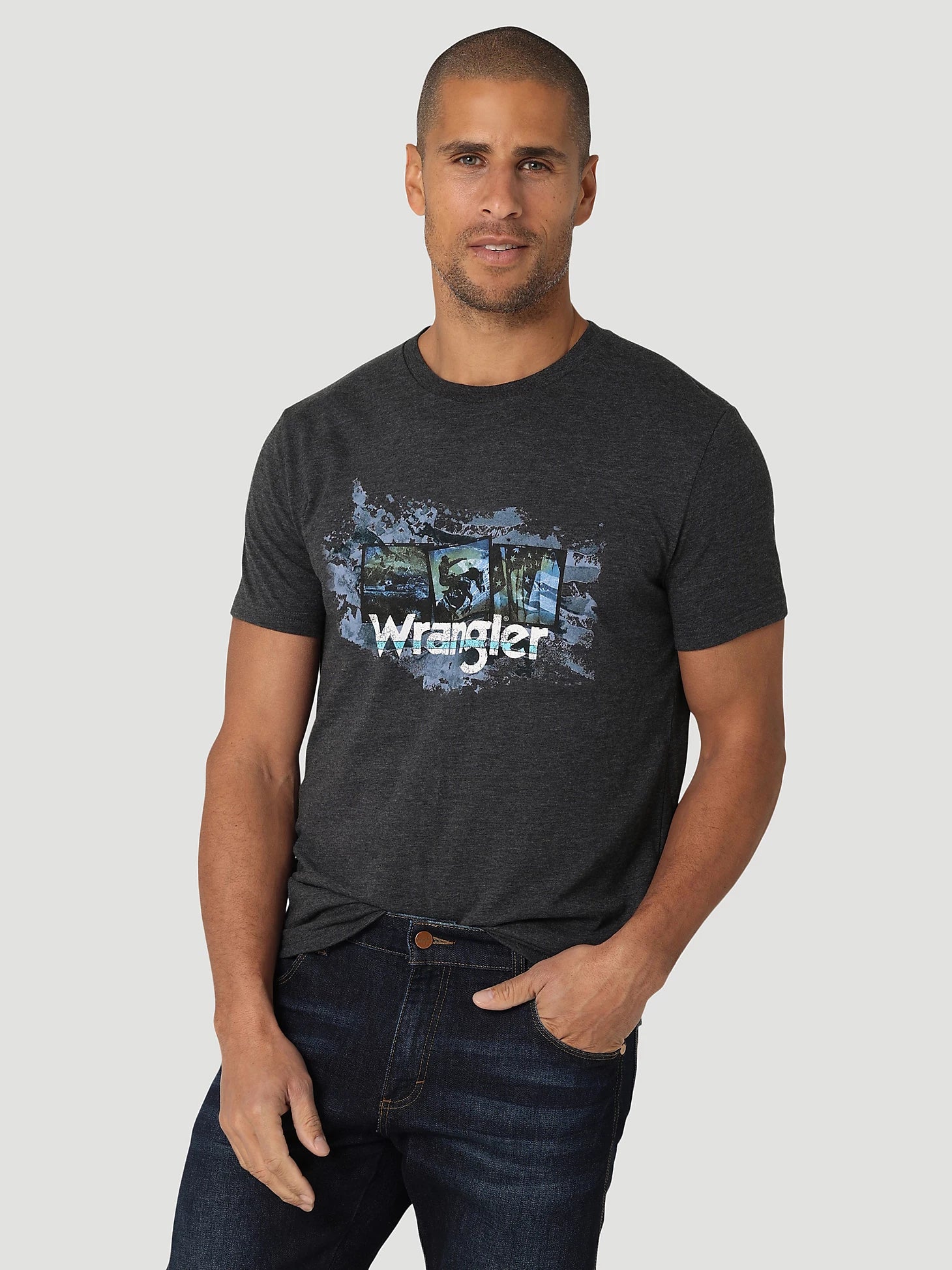 Wrangler Men's Americana Photos T-Shirt