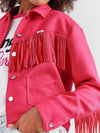 Wrangler Women's Barbie Fringe Wrancher Jacket