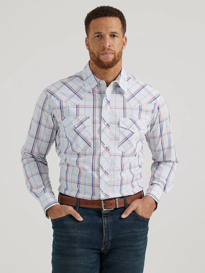 Wrangler Men's 20X Competition Plaid Shirt