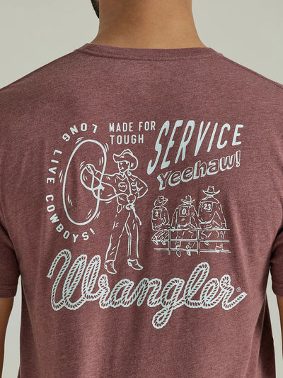 Wrangler Men's Back Graphic T-Shirt