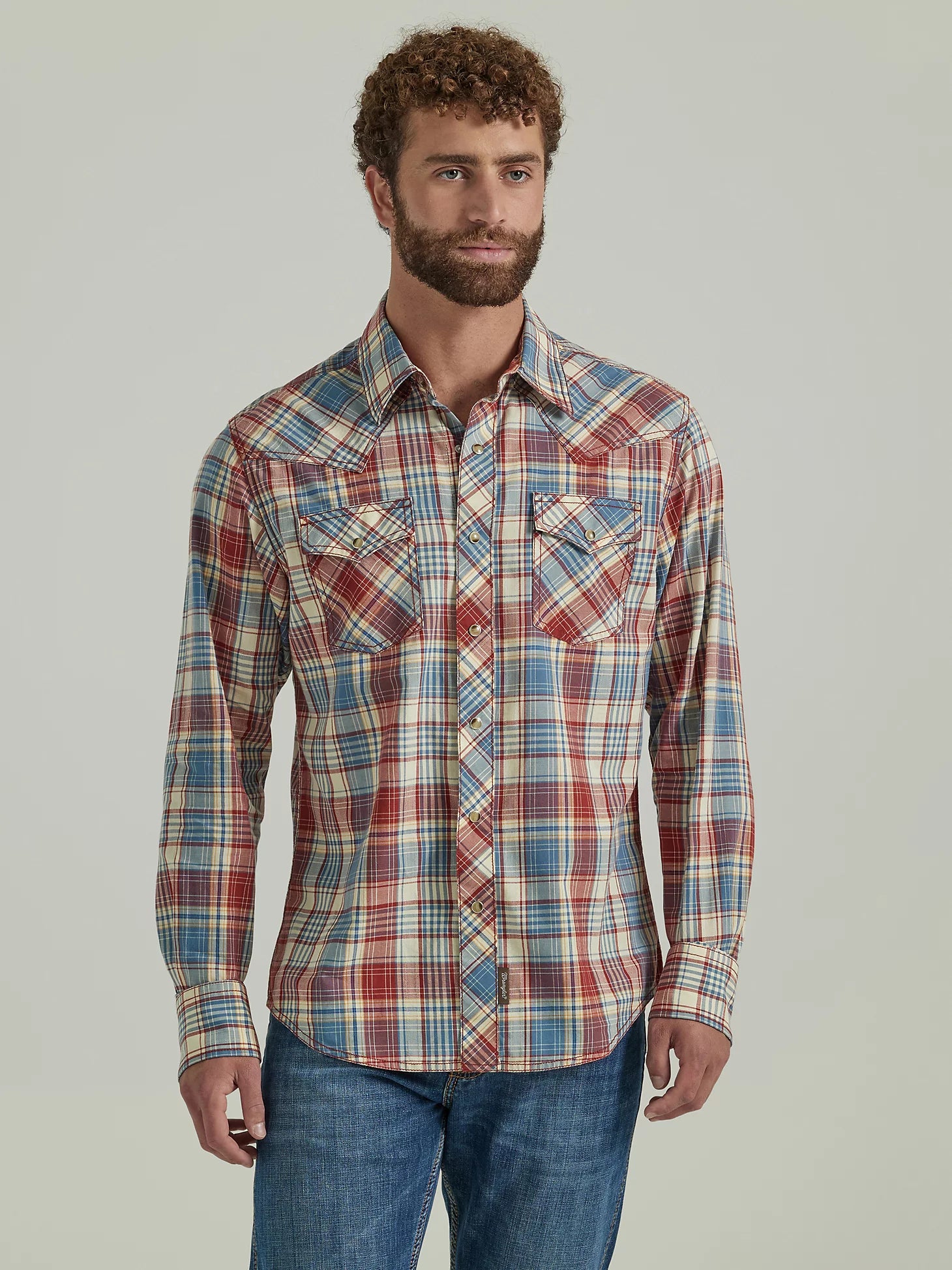 Wrangler Men's Retro Plaid Americana Shirt