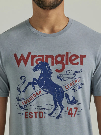 Wrangler Men's Bucking Horse T-Shirt