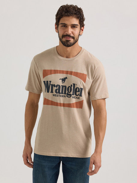 Wrangler Men's Graphic Logo T-Shirt
