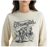 Wrangler Women's "Wrangler Steer" Crew Sweatshirt