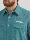 Wrangler Men's Logo Western Shirt