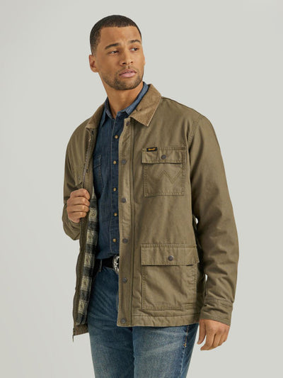 Wrangler Men's Lined Barn Coat