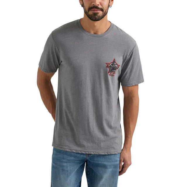 Wrangler Men's PBR Screen Print T-Shirt