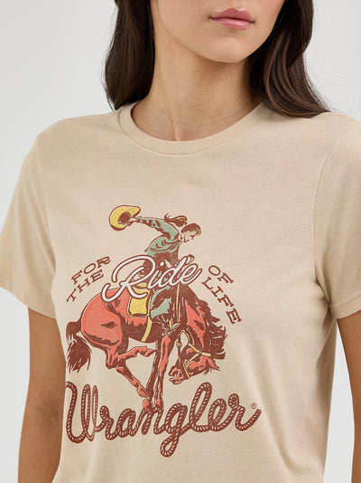 Wrangler Women's Western Graphic Regular Fit Tee