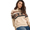 Wrangler Women's 1/4 Zip Retro Sweatshirt