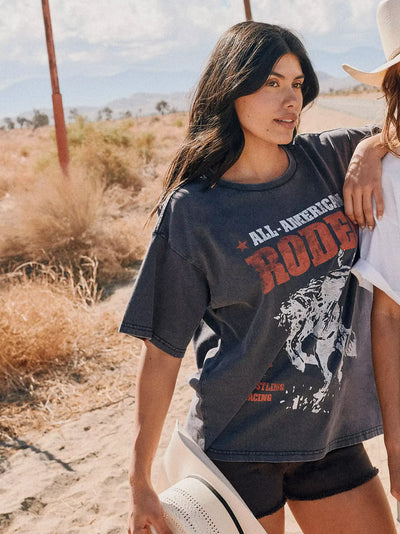 Wrangler Women's All American Rodeo Oversized Tee