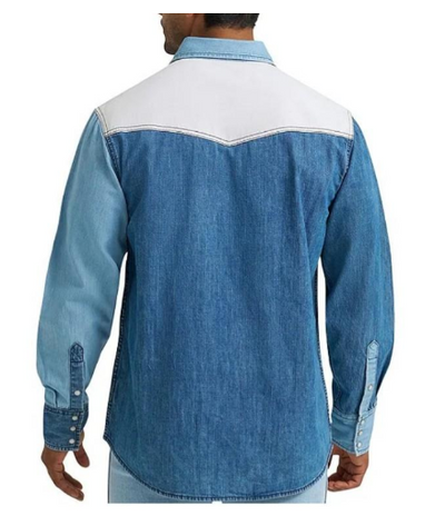 Wrangler Men's Vintage Brushpopper Shirt