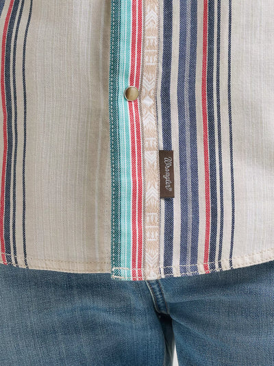 Wrangler Men's Retro Premium Stripe Shirt