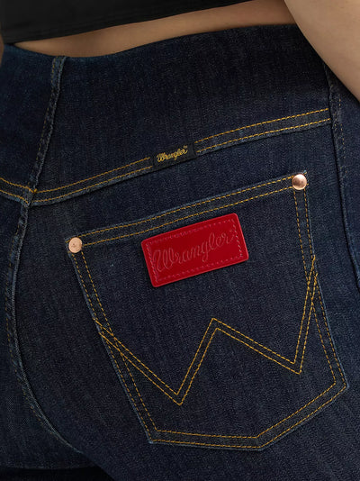 Wrangler Lainey Wilson X Flame Pull On Bell Bottom Jeans