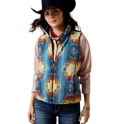 Ariat Women's Lakeside Southwest 2.0 Reversible Insulated Vest
