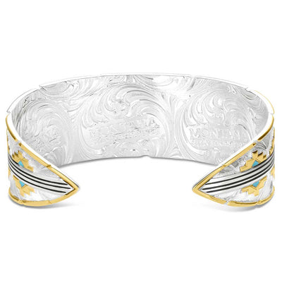 Montana Silversmiths Painted Sky Cuff Bracelet