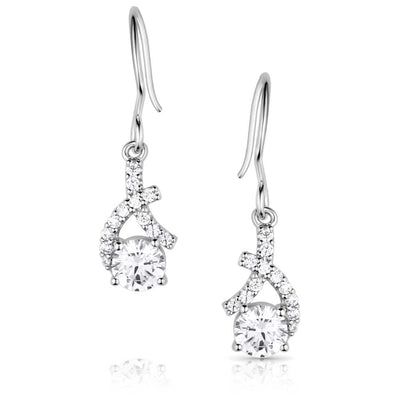 Montana Silversmith Hugs & Kisses Crystal Earrings