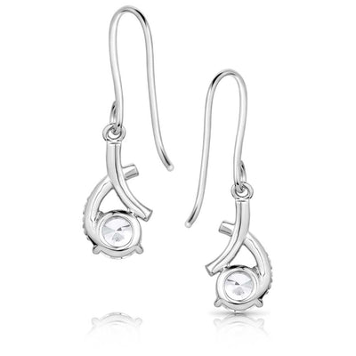 Montana Silversmith Hugs & Kisses Crystal Earrings