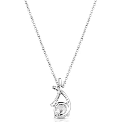 Montana Silversmith Hugs & Kisses Crystal Necklace