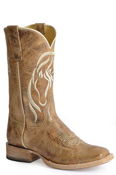 Roper Women's Horse Embroidered Western Boot