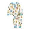 Mud Pie Boy's Blue Cowboy Boots Pajamas