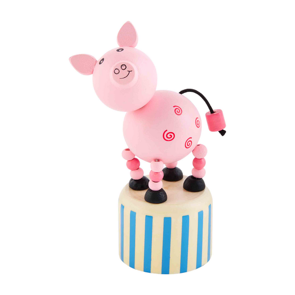 Mud Pie Collapsible Pig Toy