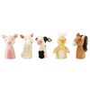 Mud Pie Farm Animal Finger Puppet Set