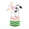 Mud Pie Cow Collapsible Toy