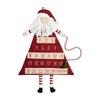 Mud Pie Red Santa Advent Calendar