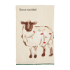 Mud Pie Sheep Christmas Pom Towel