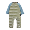 Mud Pie Cow Striped Baby Bodysuit