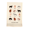 Mud Pie Not Today Farm Animal Towel